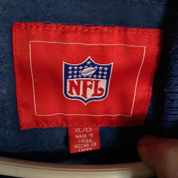 Vintage NFL 100% leather suede Indianapolis Colts coat - Picture 3 of 7